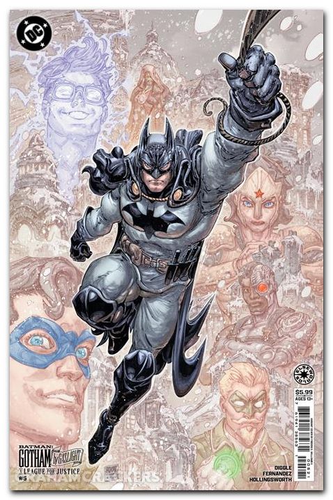 Batman Gotham By Gaslight A League For Justice #5 (2025) cover c williams ii variant