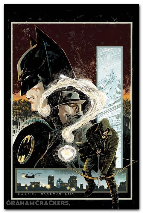 Batman Green Arrow The Question Arcadia #1 (2025) cover a