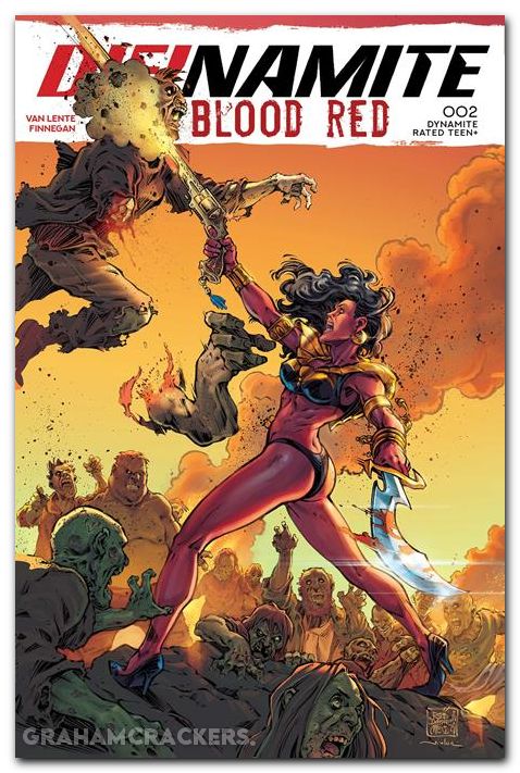 Die!Namite Blood Red #2 (2025) cover b meli variant