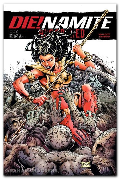 Die!Namite Blood Red #2 (2025) cover d robson variant