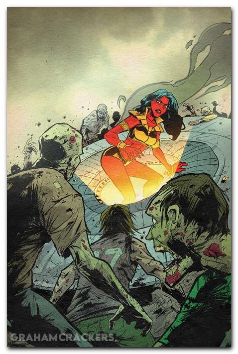 Die!Namite Blood Red #2 (2025) cover f cousens virgin variant