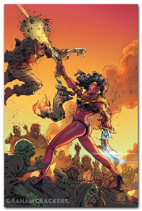 Die!Namite Blood Red #2 (2025) cover g meli virgin variant