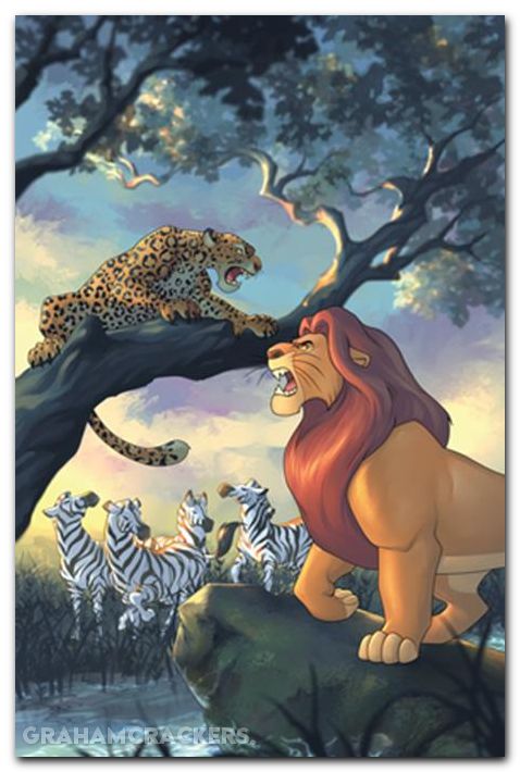 Lion King #1 (2025) cover l hetrick virgin variant