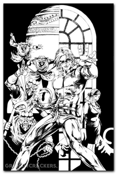 Peter Cannon Thunderbolt #1 (2025) cover g lau line art virgin variant