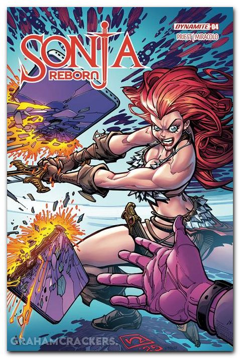Sonja Reborn #4 (2025) cover c hardin variant