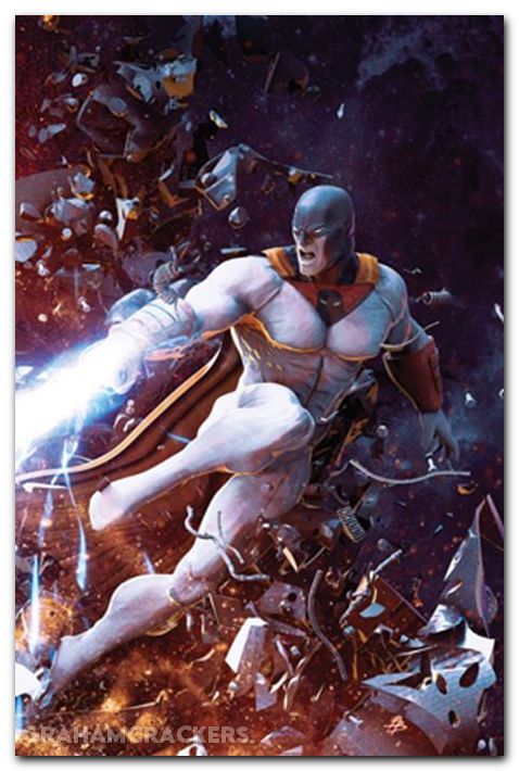 Space Ghost #5 (2025) cover f barends virgin variant
