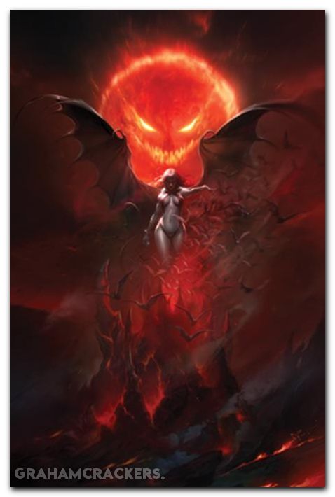 Vampirella Armageddon #5 (2025) cover i mattina virgin variant