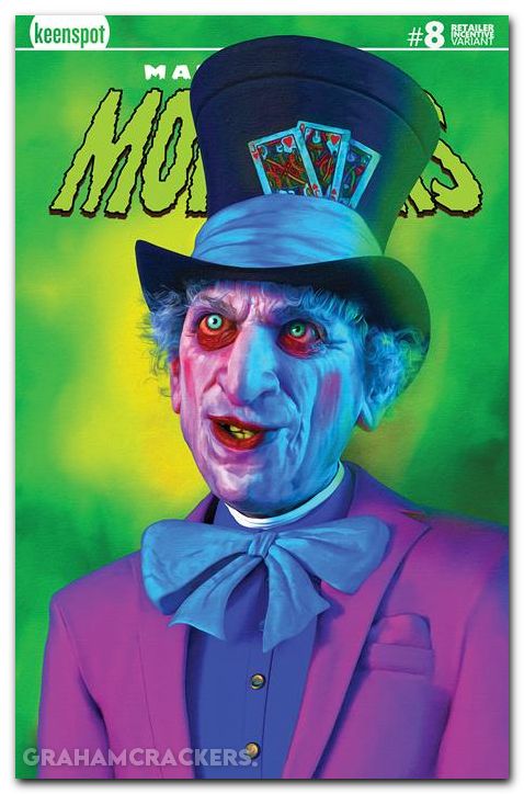 Mark Spears Monsters #8 cover c spears glow in the dark variant