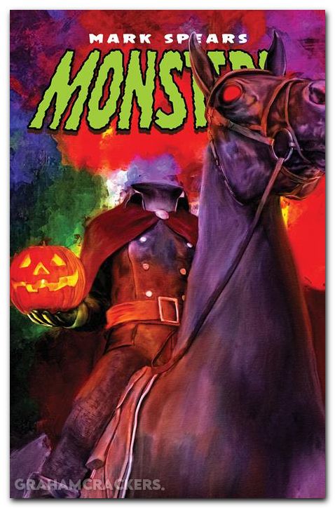 Mark Spears Monsters #8 cover d spears metal variant