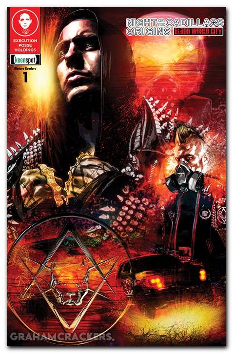 Night Of The Cadillacs Origins Blood World City #1 (2025) cover b prior variant