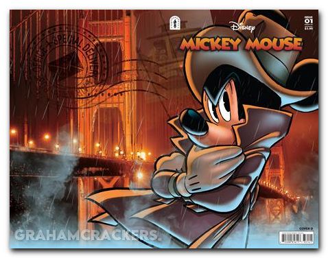 Mickey Mouse #1 (2025) cover d freccero wraparound variant
