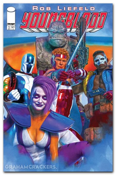 Youngblood #1 (2025) cover j spears variant