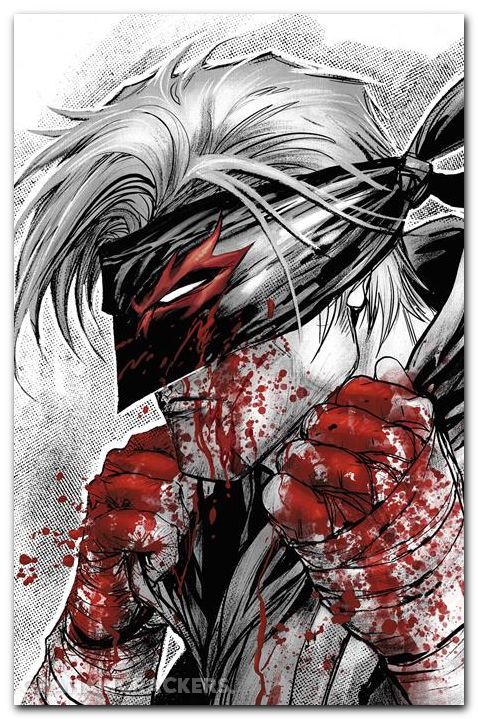 Final Boss #1 (2025) cover d kirkham blood variant