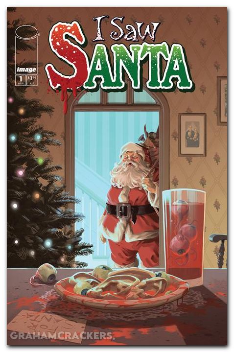 I Saw Santa A Spawn Universe Christmas Story #1 (2025) cover a