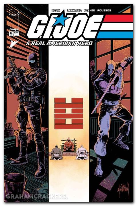 GI Joe A Real American Hero #26 (1982) 2025 hama files edition cover b mooneyham variant