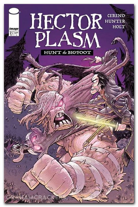 Hector Plasm Hunt The Bigfoot #2 (2025) cover a