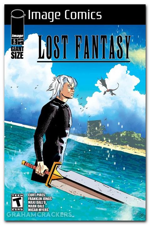 Lost Fantasy #5 cover b diotto variant