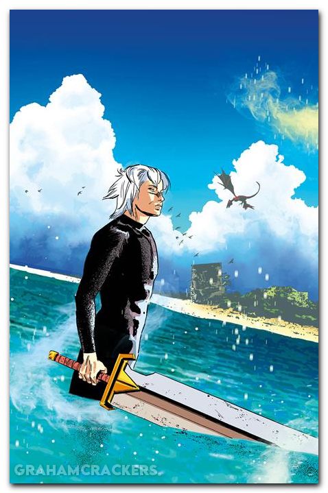 Lost Fantasy #5 cover e diotto virgin variant