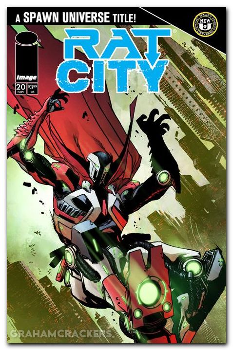 Rat City #20 cover a