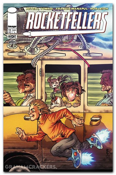 Rocketfellers #11 (2024) cover b merino variant