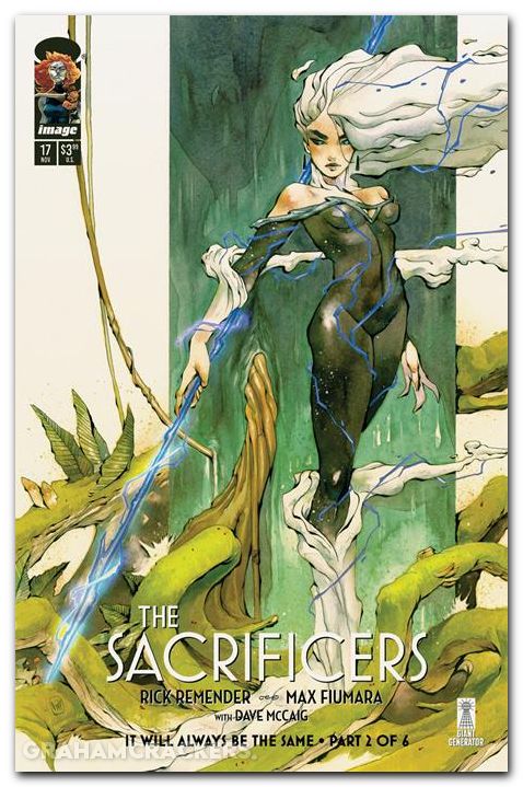 Sacrificers #17 cover b hill variant