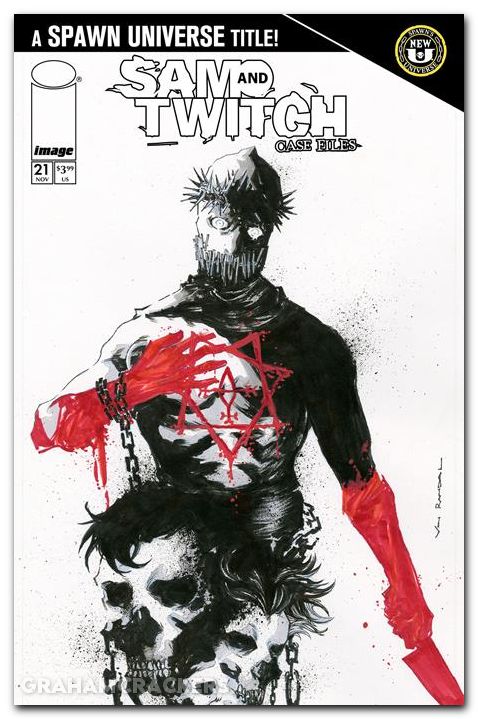 Sam And Twitch Case Files #21 (2024) cover a