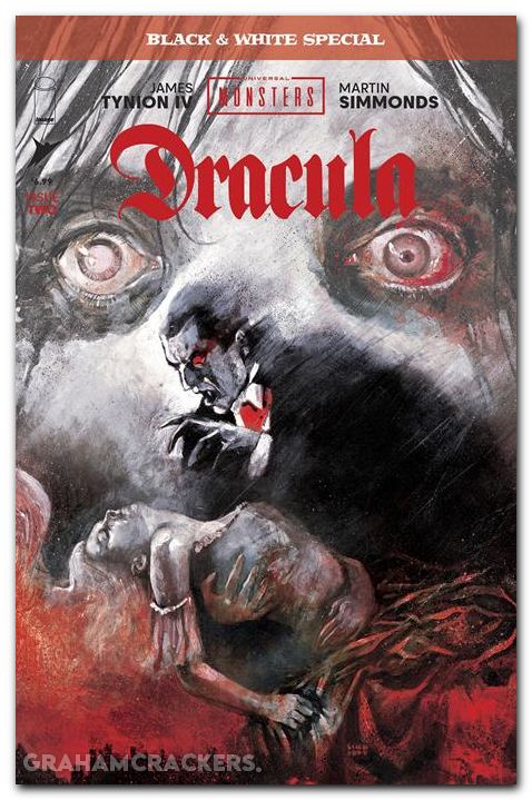 Universal Monsters Dracula Black And White Special #2 (2025) cover a