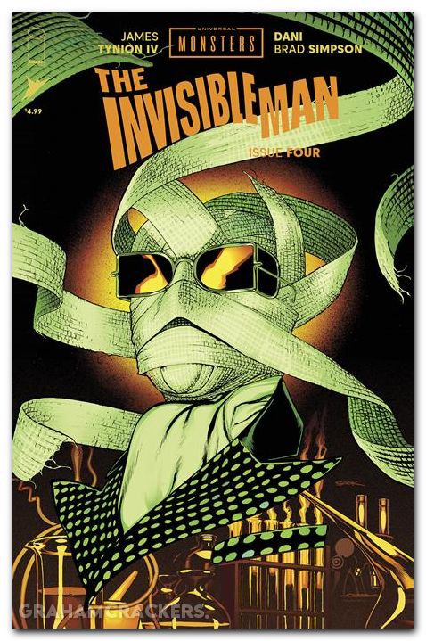 Universal Monsters The Invisible Man #4 (2025) cover b sook variant