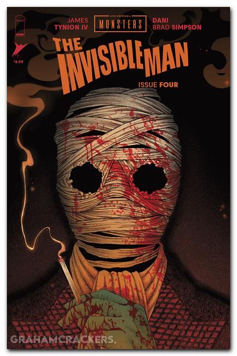 Universal Monsters The Invisible Man #4 (2025) cover e citriya variant