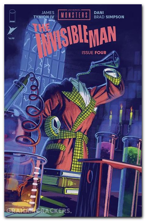 Universal Monsters The Invisible Man #4 (2025) cover f talaski variant