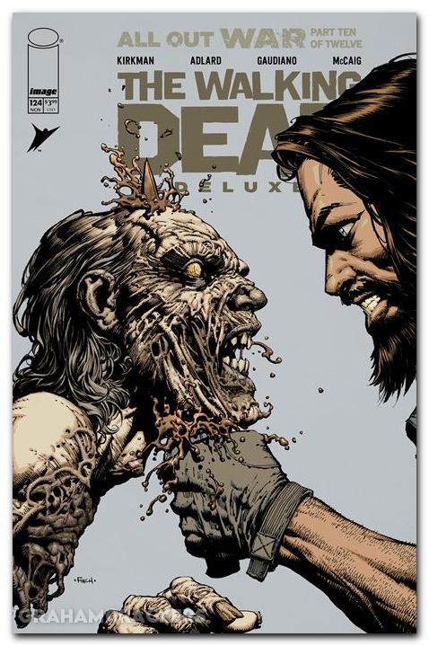 Walking Dead Deluxe #124 cover a