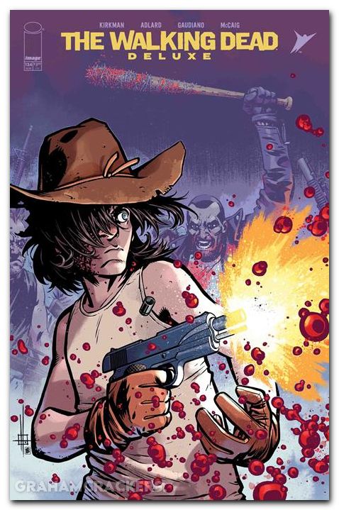 Walking Dead Deluxe #124 cover c howard connecting variant