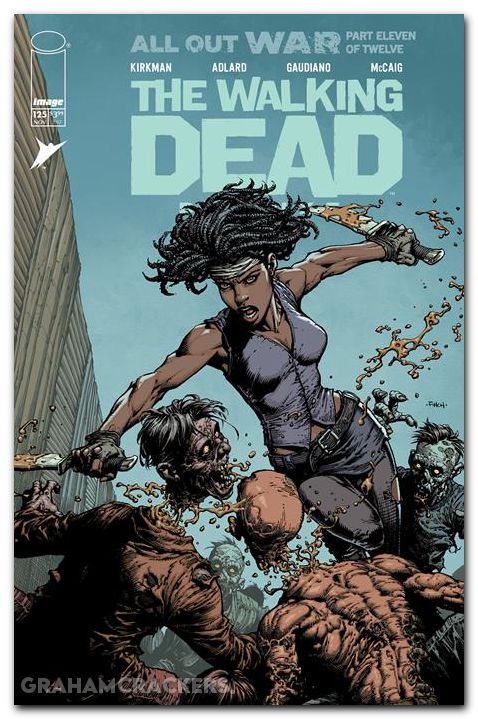 Walking Dead Deluxe #125 cover a