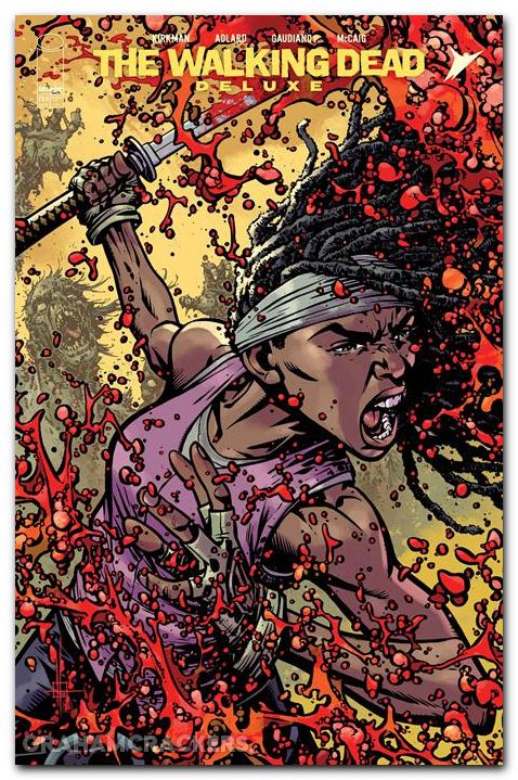Walking Dead Deluxe #125 cover c howard connecting variant