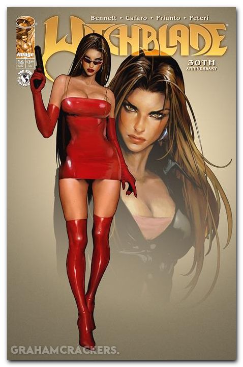 Witchblade #16 (2024) cover c sozomaika variant