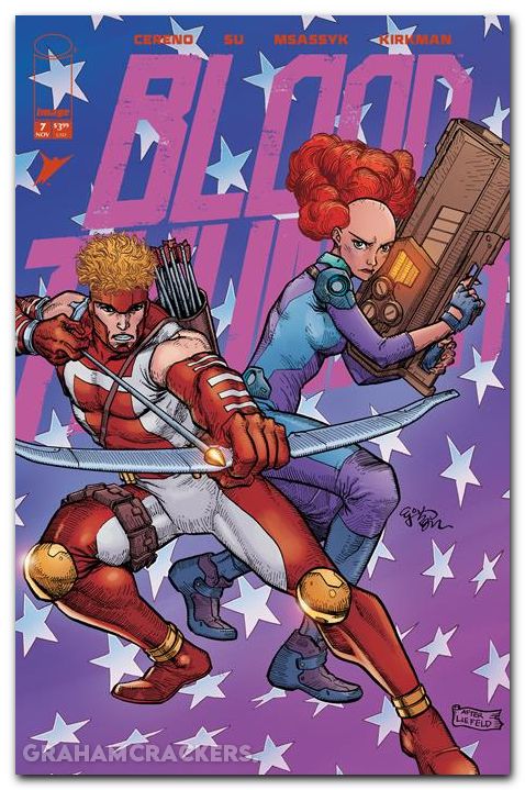 Blood And Thunder #7 (2025) cover g su youngblood team up variant