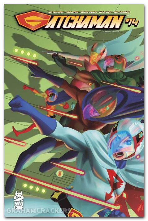 Gatchaman #14 cover a