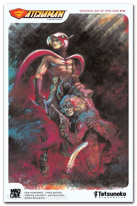 Gatchaman #14 cover b kuri classic tatsunoko art variant