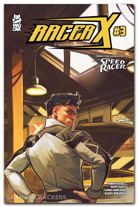 Racer X #3 (2025) cover a