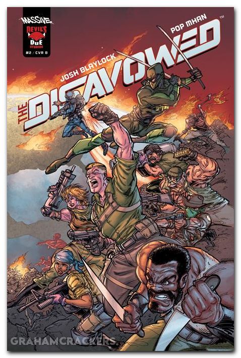 Disavowed #2 (2025) cover b kurth connecting variant