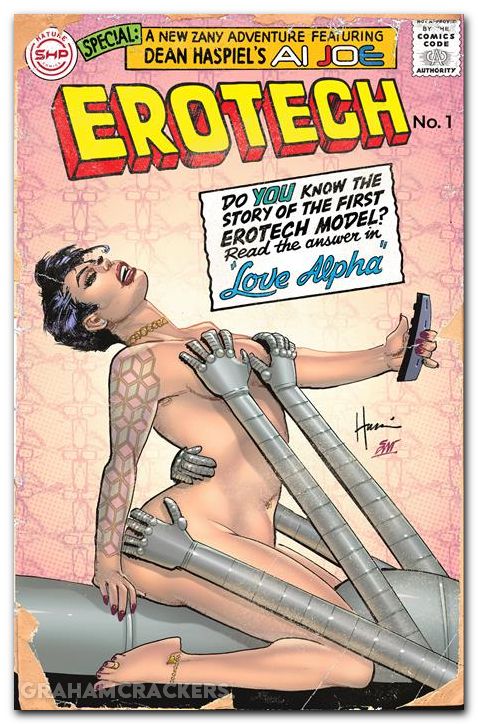 Erotech #1 (2025) cover b chaykin variant