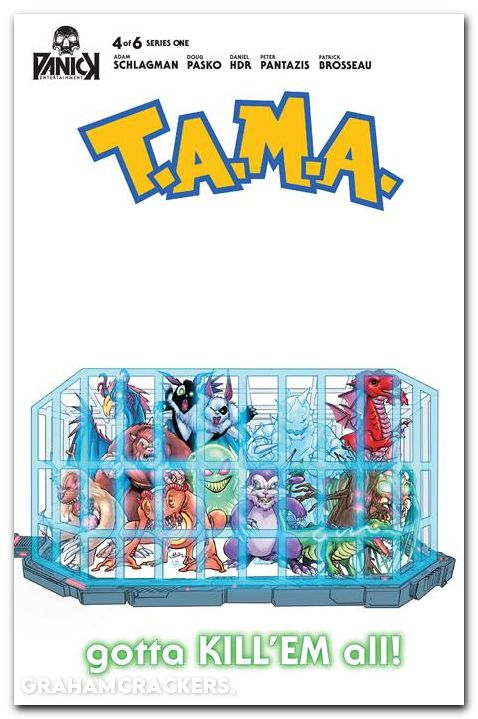 Tama #4 (2025) cover b hdr companimals pokemon homage variant