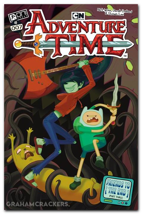 Adventure Time #7 (2025) cover b banton-perry variant