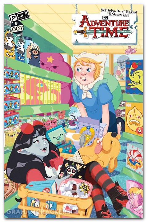 Adventure Time #7 (2025) cover e tobacco variant