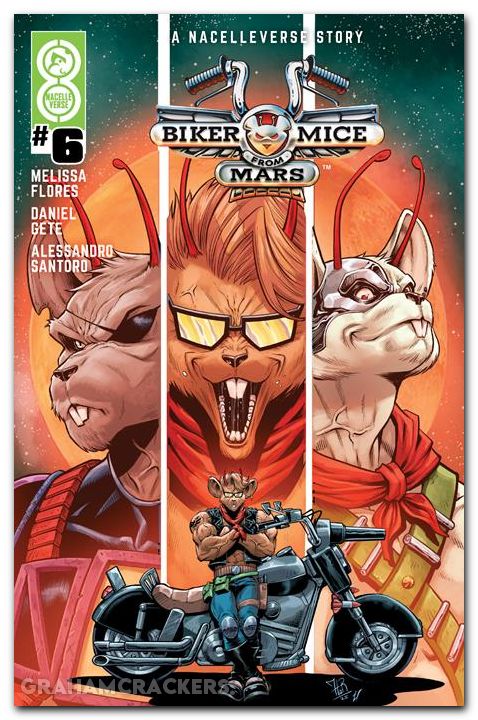 Biker Mice From Mars #6 (2025) cover c taragona variant