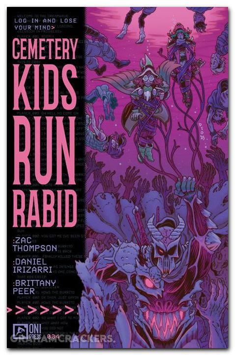 Cemetery Kids Run Rabid #4 (2025) cover a