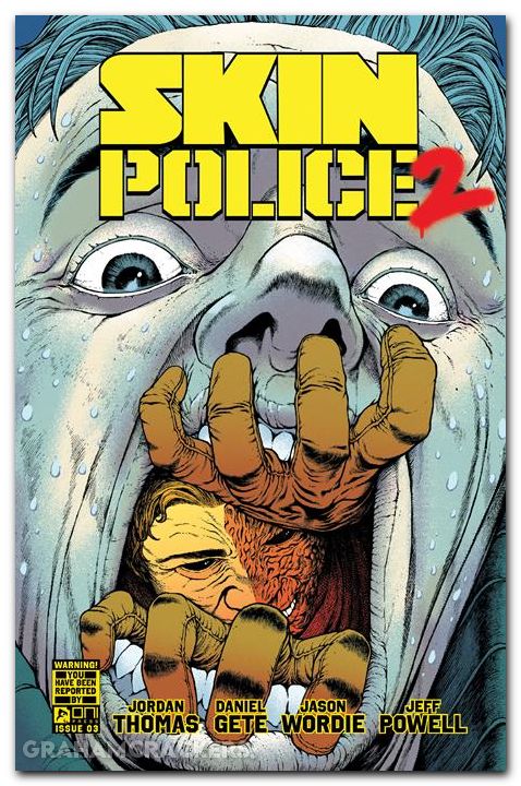 Skin Police 2 #3 (2025) cover a
