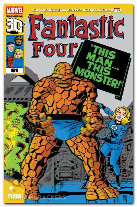 Fantastic Four #51 (1961) 2025 pan dimensional 3d edition