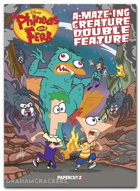 Phineas And Ferb A Maze Ing Creature Double Feature TPB #01