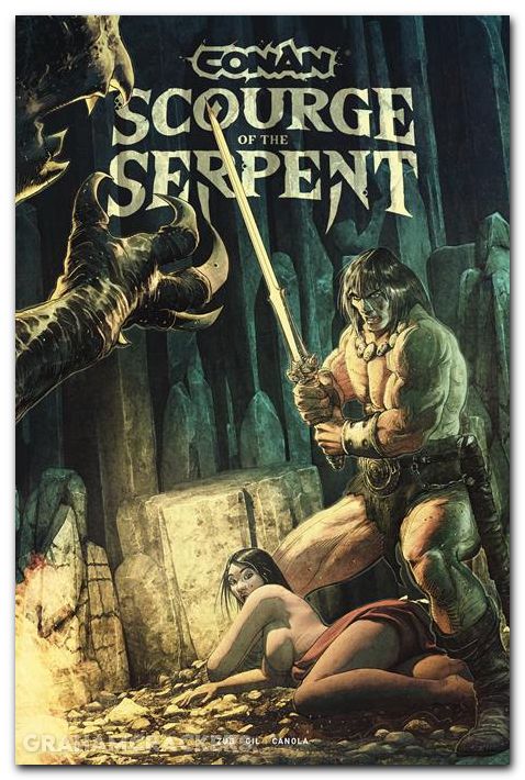 Conan The Barbarian Scourge Of The Serpent #3 (2025) cover b von fafner variant
